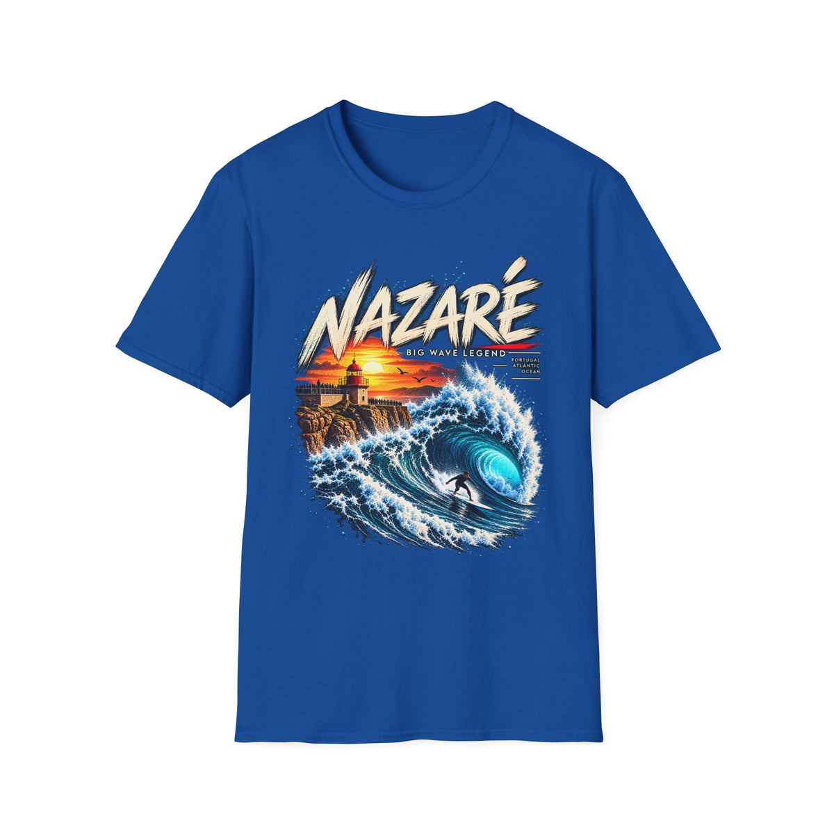 Nazaré Big Wave Legend Surf T-Shirt | MONSTER SWELL