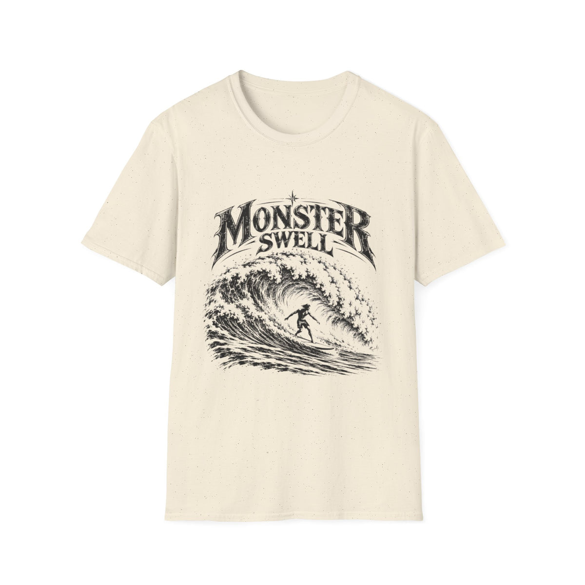 Monster Swell Vintage Surf Wave T-Shirt | MONSTER SWELL