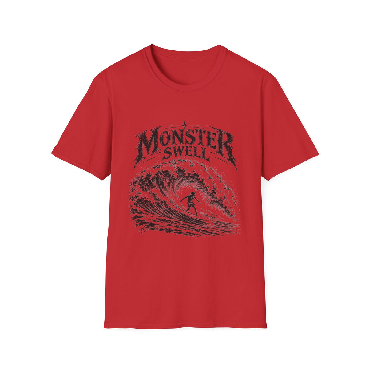 Monster Swell Vintage Surf Wave T-Shirt | MONSTER SWELL