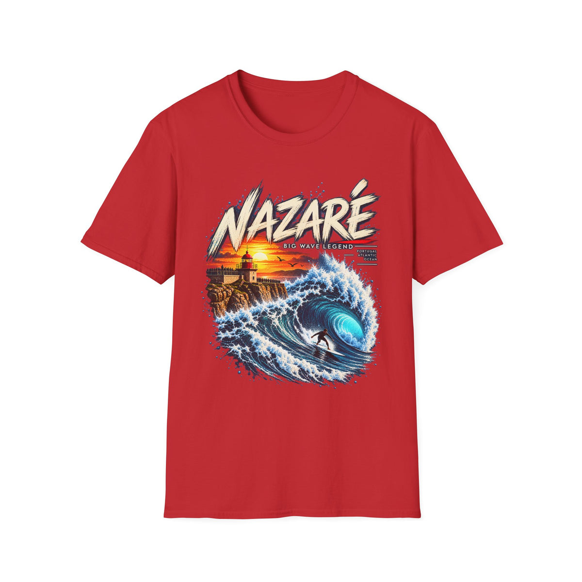 Nazaré Big Wave Legend Surf T-Shirt | MONSTER SWELL