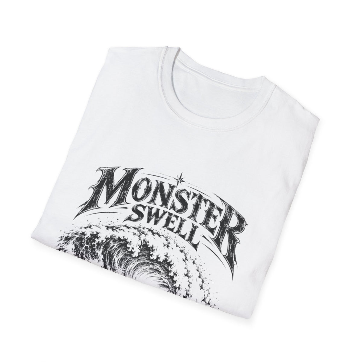Monster Swell Vintage Surf Wave T-Shirt | MONSTER SWELL