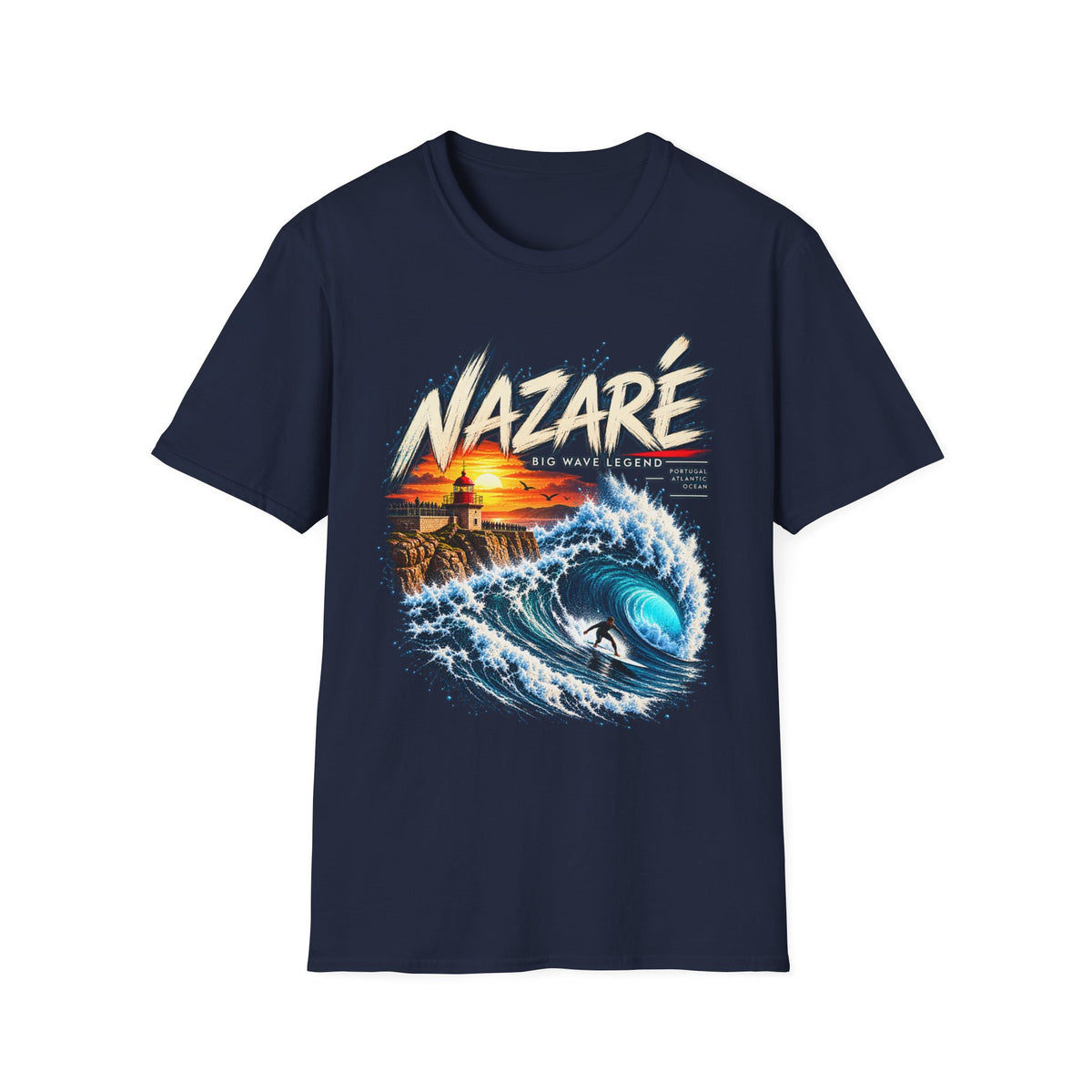 Nazaré Big Wave Legend Surf T-Shirt | MONSTER SWELL