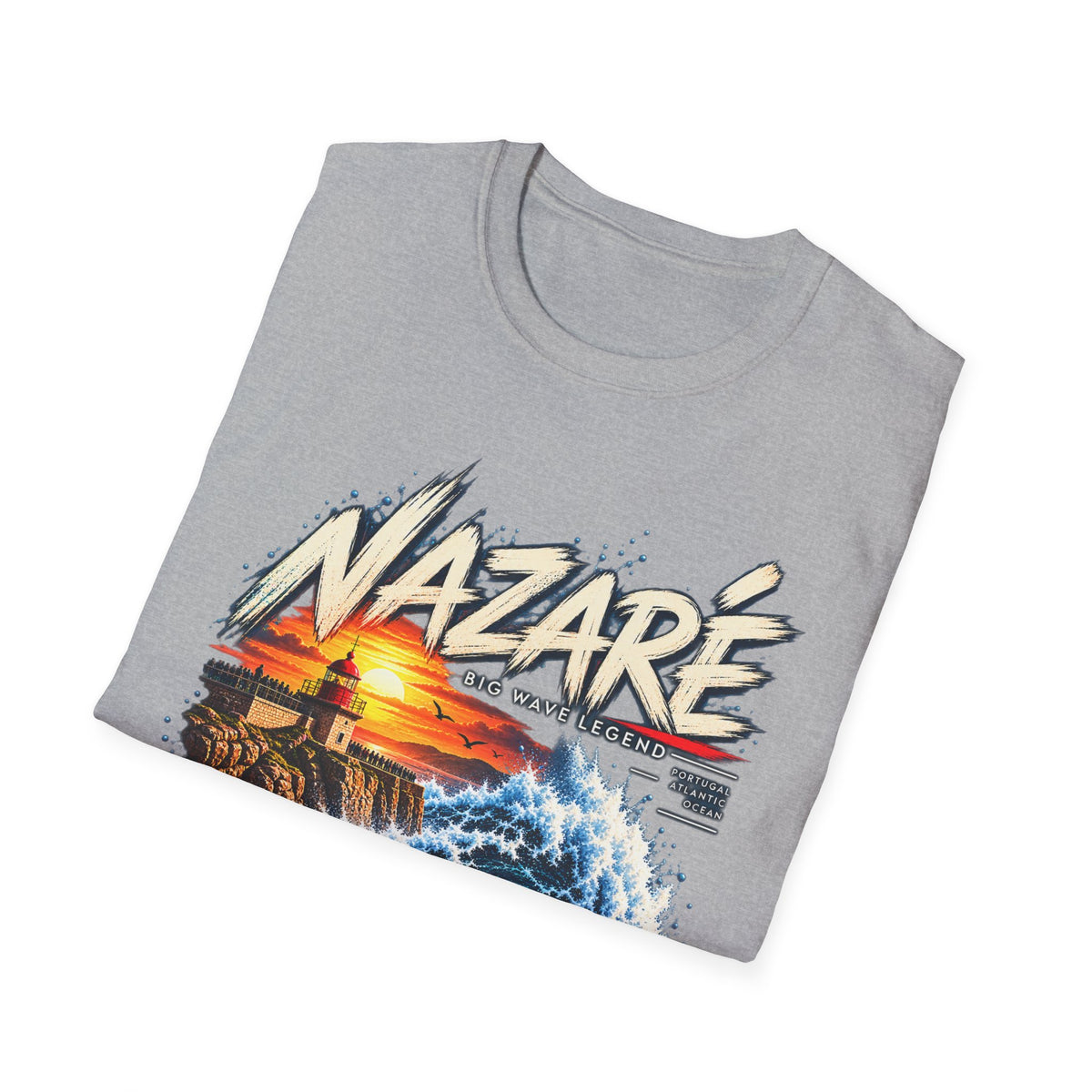 Nazaré Big Wave Legend Surf T-Shirt | MONSTER SWELL