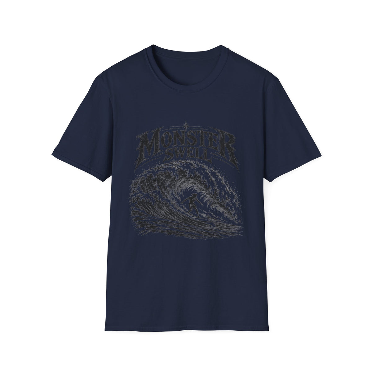 Monster Swell Vintage Surf Wave T-Shirt | MONSTER SWELL