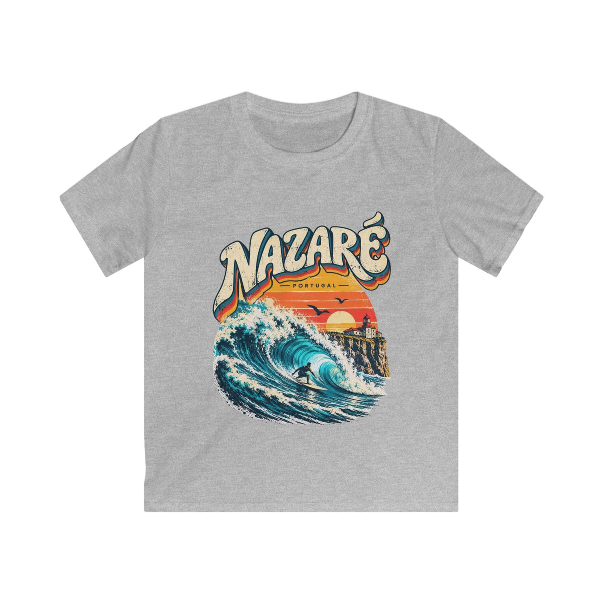 Kids' Nazaré Surf Wave T-Shirt | MONSTER SWELL