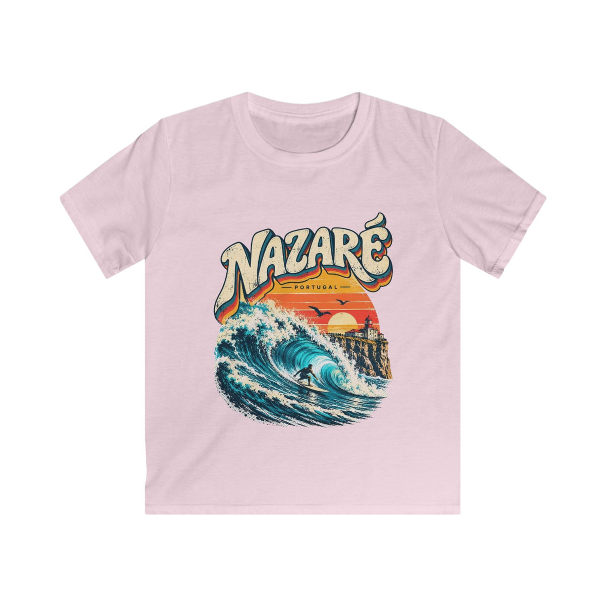 Kids' Nazaré Surf Wave T-Shirt | MONSTER SWELL