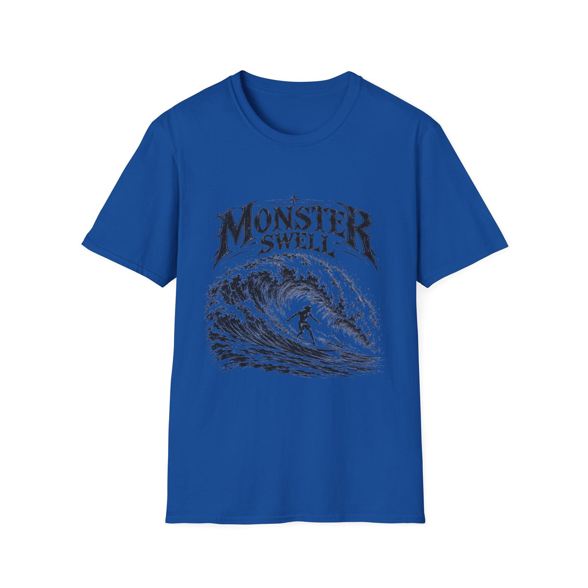 Monster Swell Vintage Surf Wave T-Shirt | MONSTER SWELL