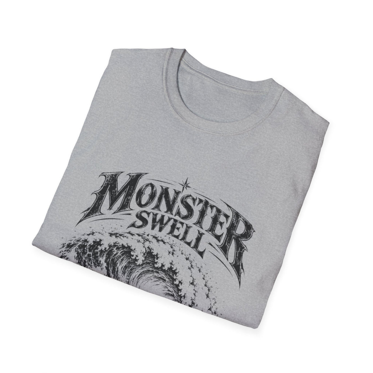 Monster Swell Vintage Surf Wave T-Shirt | MONSTER SWELL