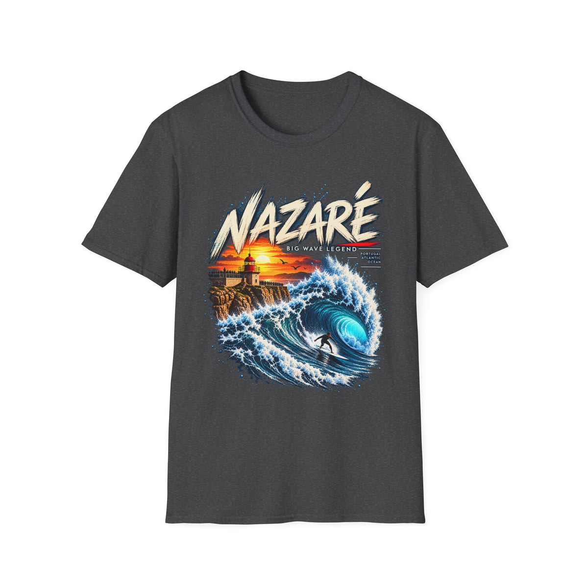 Nazaré Big Wave Legend Surf T-Shirt | MONSTER SWELL