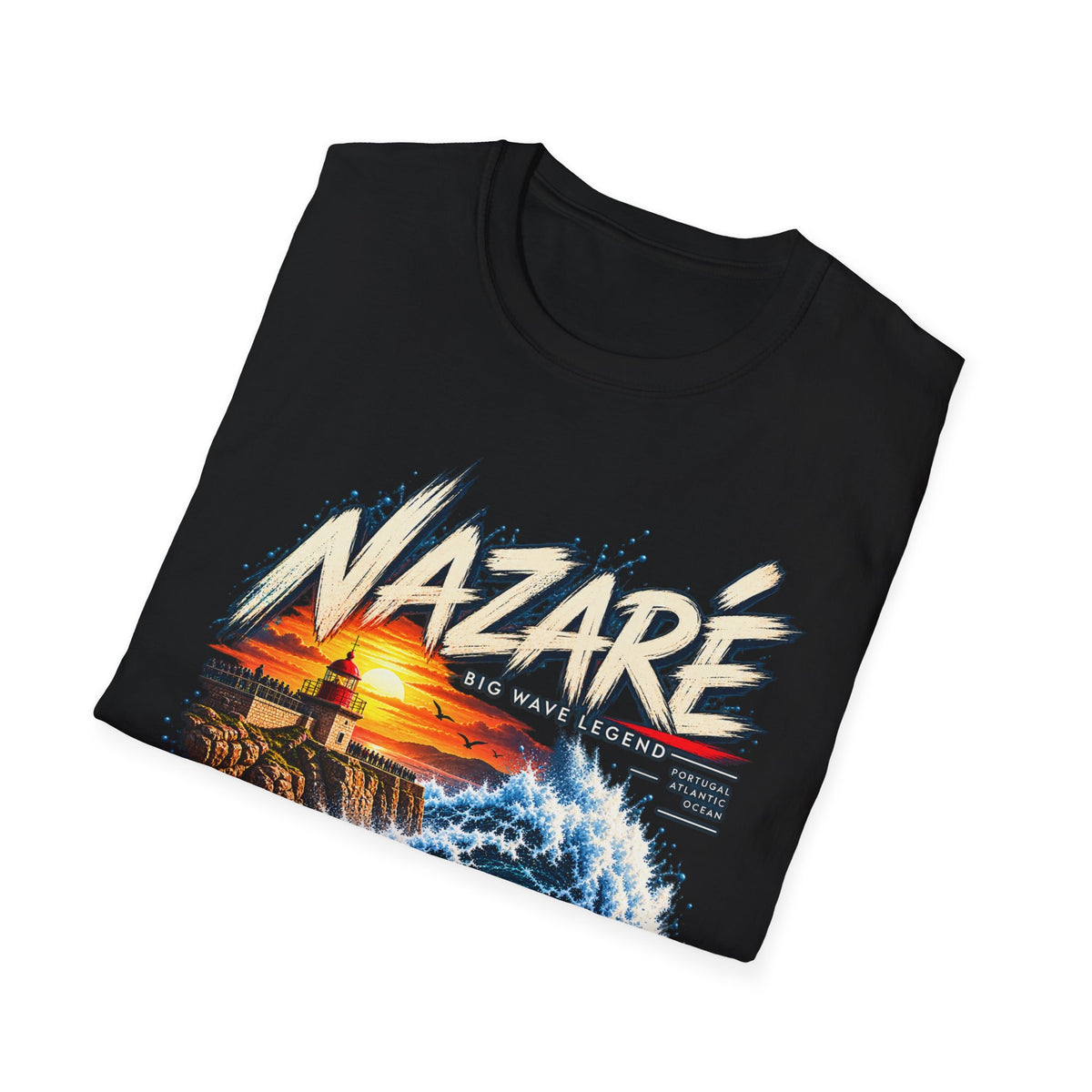Nazaré Big Wave Legend Surf T-Shirt | MONSTER SWELL