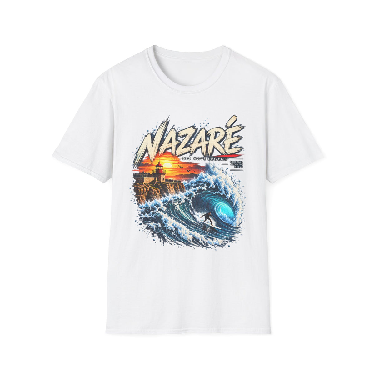 Nazaré Big Wave Legend Surf T-Shirt | MONSTER SWELL