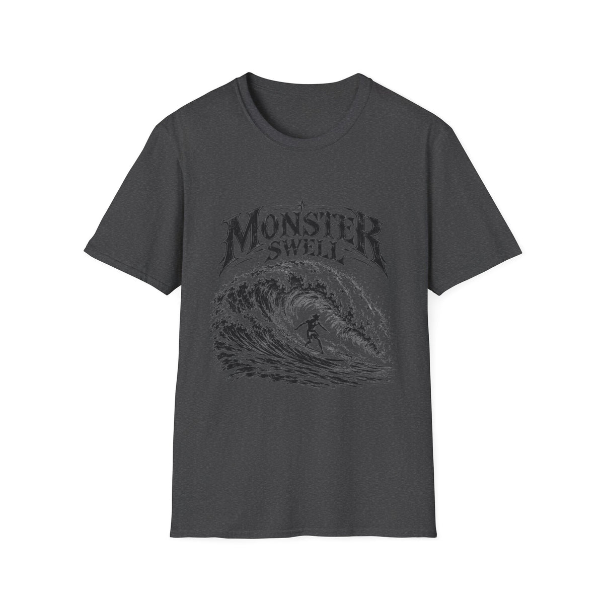 Monster Swell Vintage Surf Wave T-Shirt | MONSTER SWELL