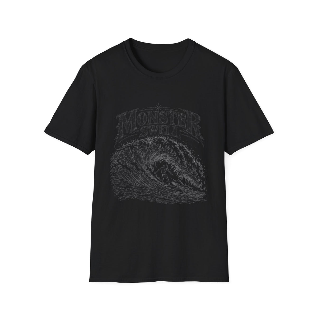 Monster Swell Vintage Surf Wave T-Shirt | MONSTER SWELL
