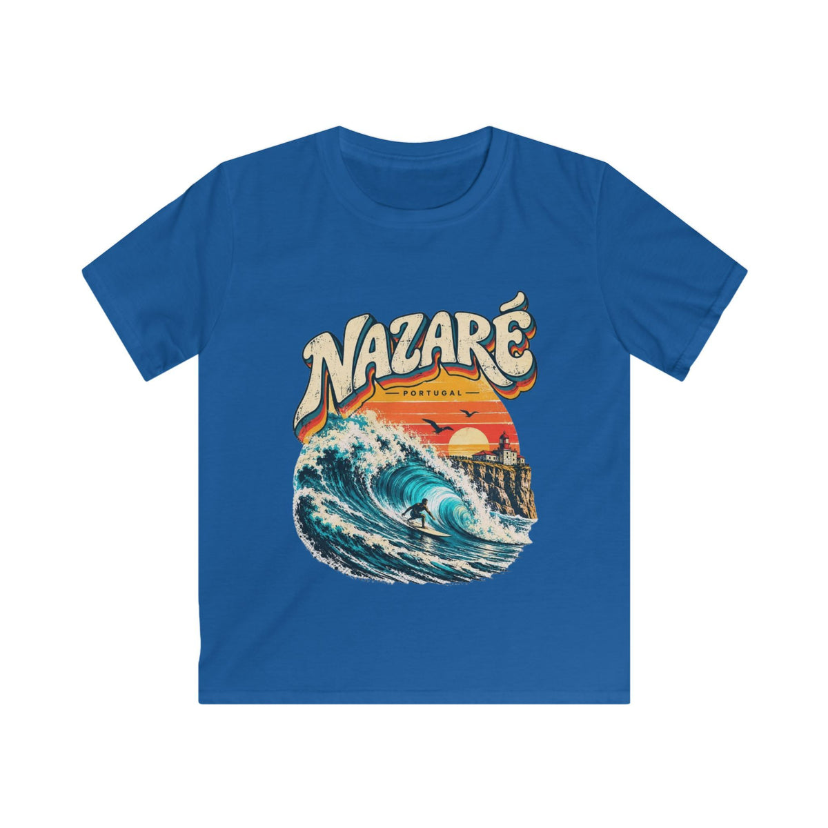 Kids' Nazaré Surf Wave T-Shirt | MONSTER SWELL