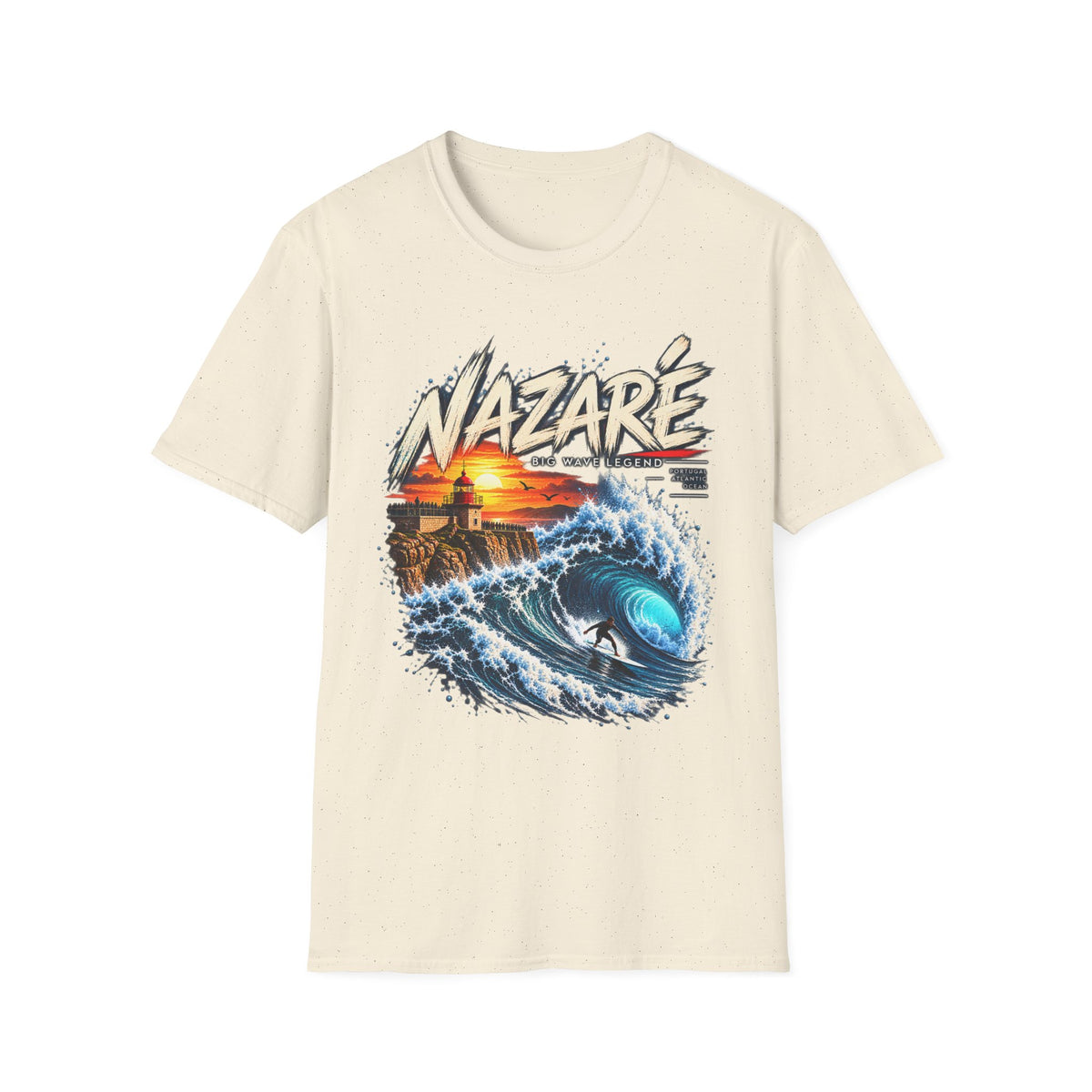 Nazaré Big Wave Legend Surf T-Shirt | MONSTER SWELL