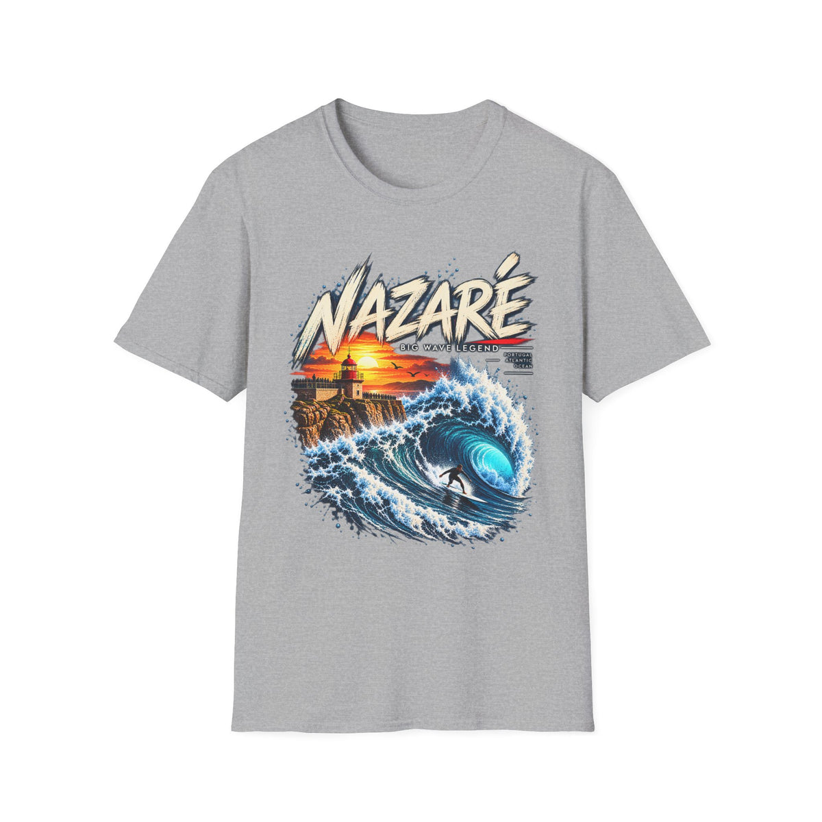 Nazaré Big Wave Legend Surf T-Shirt | MONSTER SWELL