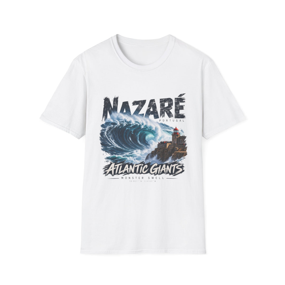 Nazaré Atlantic Giants Surf T-Shirt | MONSTER SWELL.