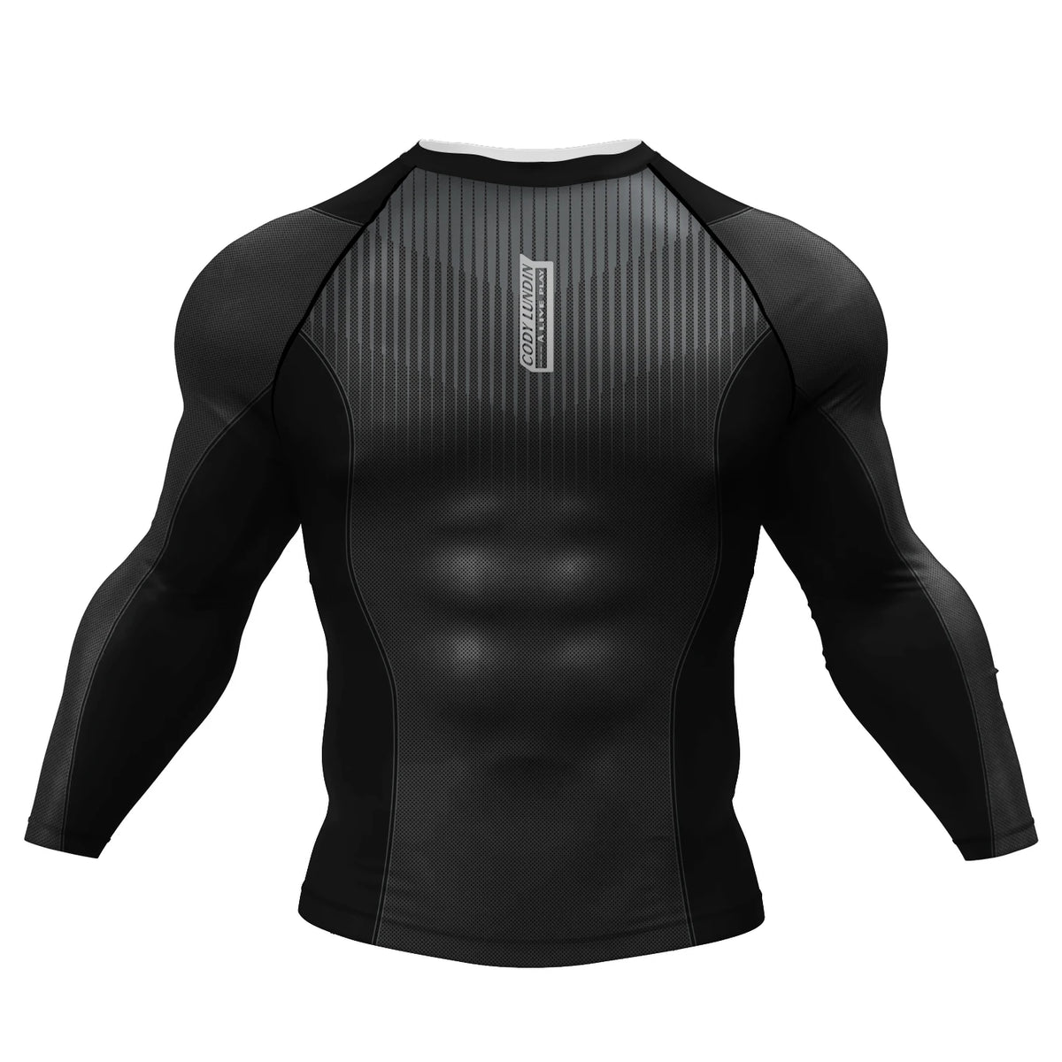 Cody Lundin Swimming Surfing T-shirt Tight Long Sleeve Compression Training Grappling Sportwear MMA BJJ Combat Rash Guard