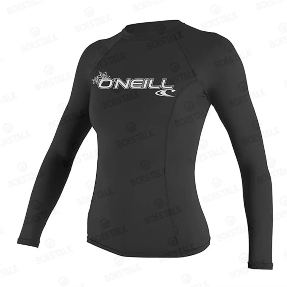 Rash guard for Women Surfing Clothes Swimsuit Rashguard Surf Wear Uv Protection Water Sport Long Sleeve T-shirt Swimwear Suit