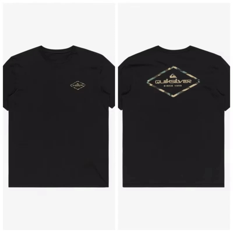 2026 Outdoor Surfing Skateboarding Brand T-Shirt Cotton Graphic Tee Men Women Summer Streetwear