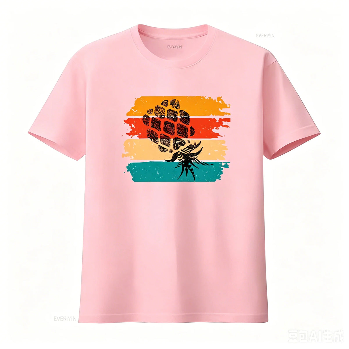2026 Summer New Design Beach Vacation Surf Print Cotton T-Shirt Daily Casual Unisex For Kids And Adults