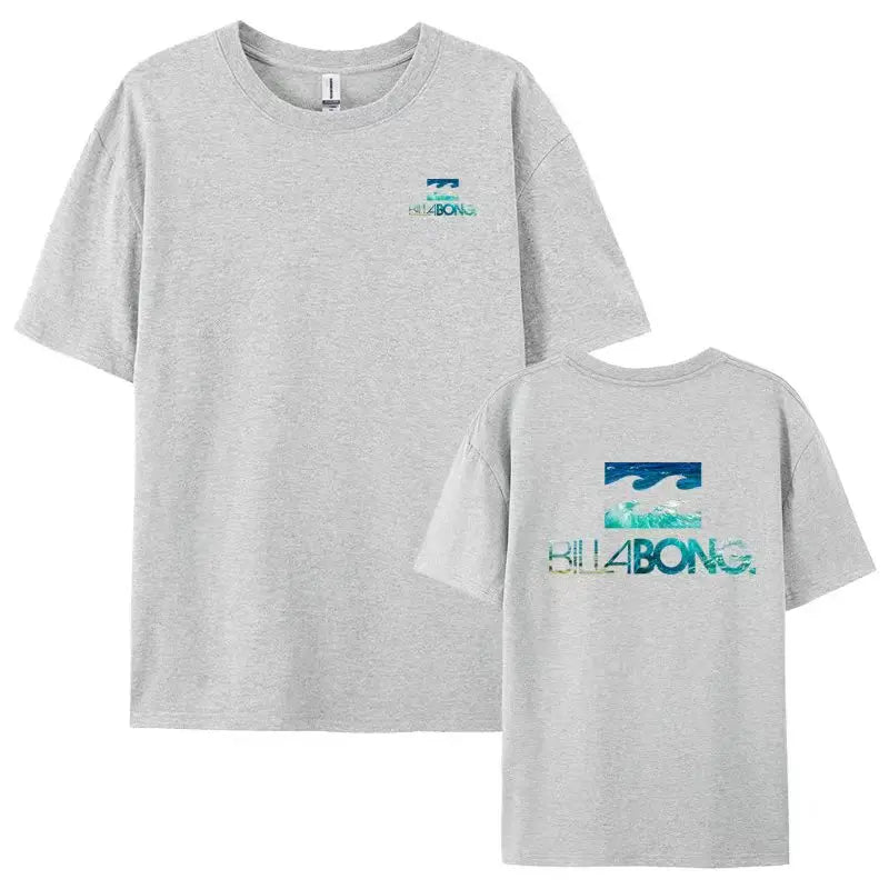 2026 Cotton Spring Summer Oversized T Shirt Men Women Vintage 1973 Logo Short Sleeve Crew Neck Streetwear Surf Culture Tops 2026