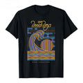 The Beach Boys - Psychedelic Rock American Surf Casual Short-Sleeved Men's Pure Cotton T-Shirt