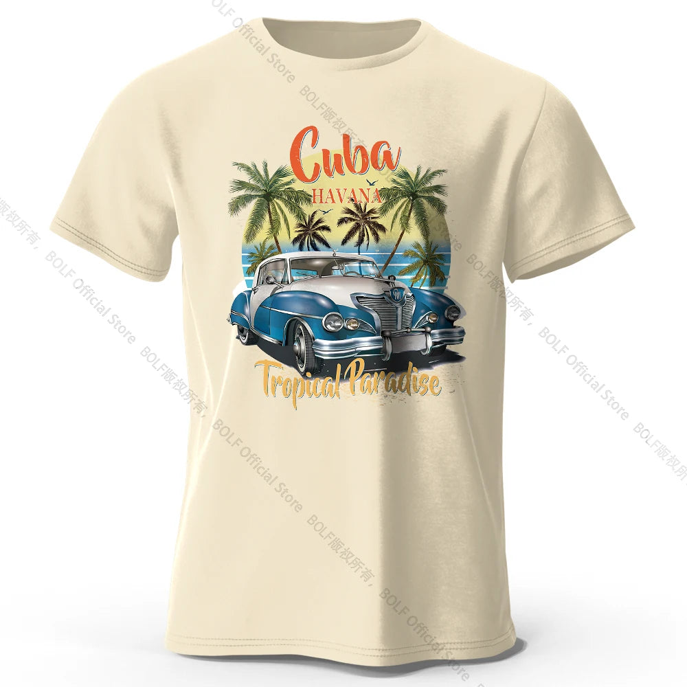 Seaside Market Medal Printed Unisex Men Women T-Shirt Tees Tops 100% Cotton Anchor Graphic Coastal Souvenir Wear