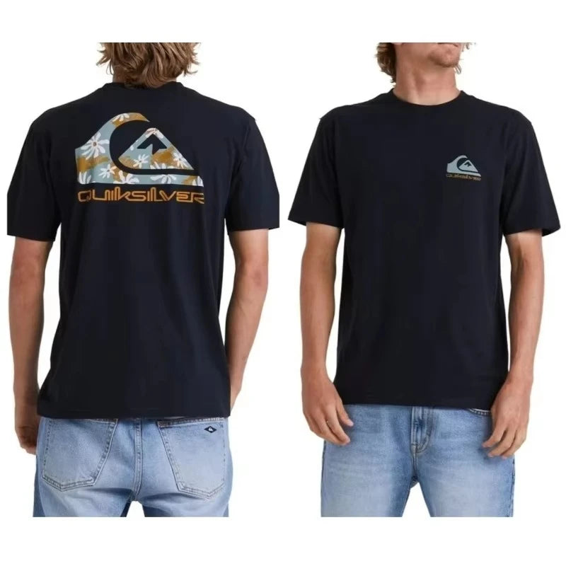 2026 Outdoor Surfing Skateboarding Brand T-Shirt Cotton Graphic Tee Men Women Summer Streetwear
