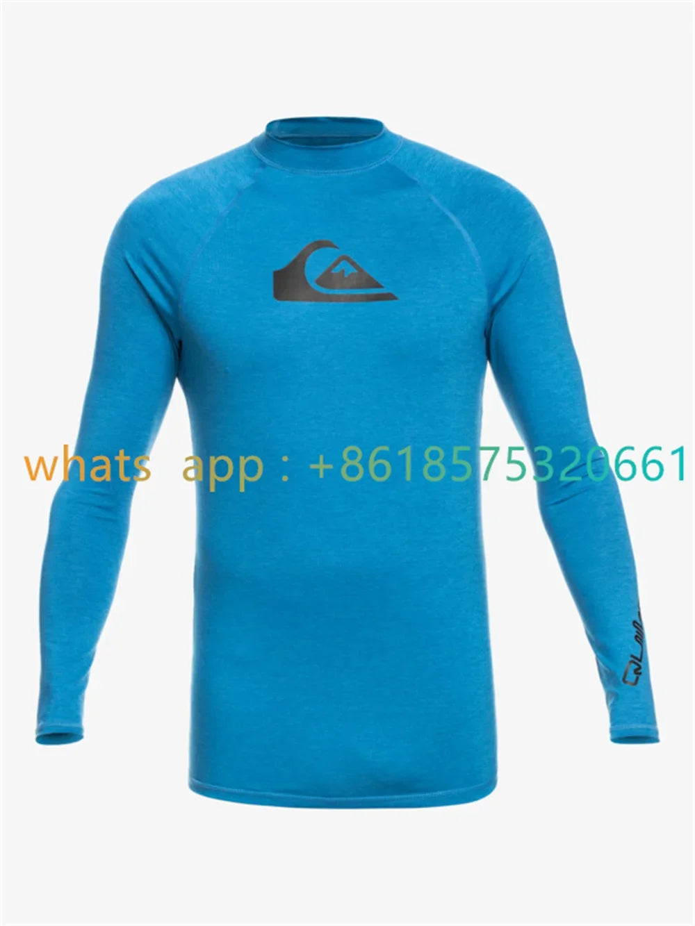 Men Surfing Wetsuit Long Sleeve Shirts Quick Drying Fitness Male Clothes Swimming Diving Rash Guard Swimwear UV Protection 2025