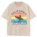 California Surfer Girl Graphic T-Shirt | MONSTER SWELL