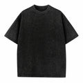 Men's White Loose-Fitting Round-Neck Short-Sleeved T-Shirt with Surf Pattern Print, Casual Street Style, Breathable and Comfortable for Everyday Wear and Beach Outings