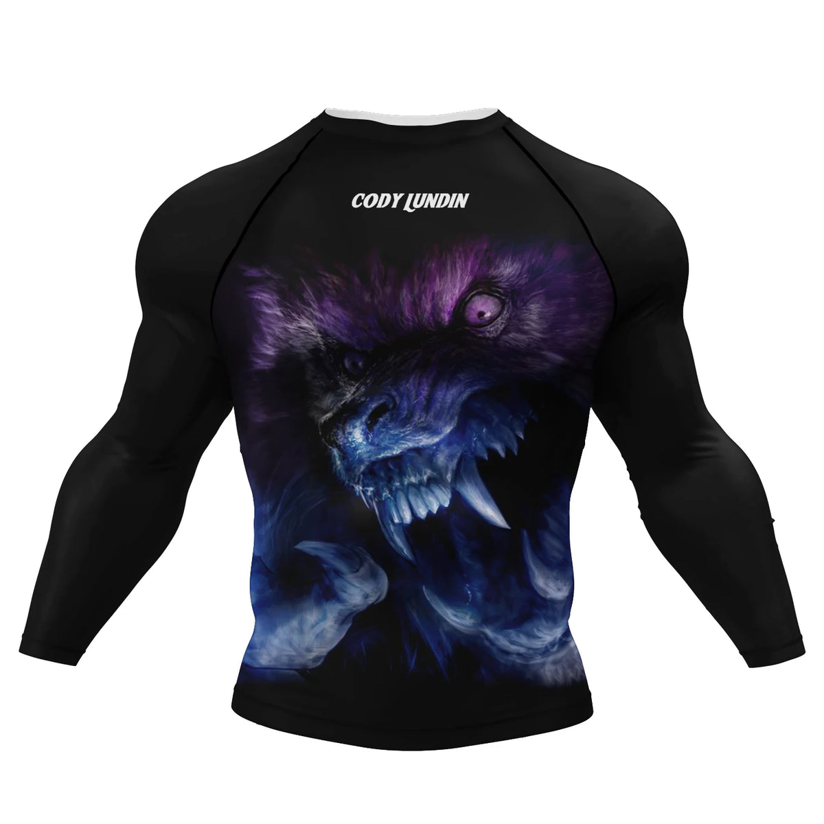 Cody Lundin Swimming Surfing T-shirt Tight Long Sleeve Compression Training Grappling Sportwear MMA BJJ Combat Rash Guard