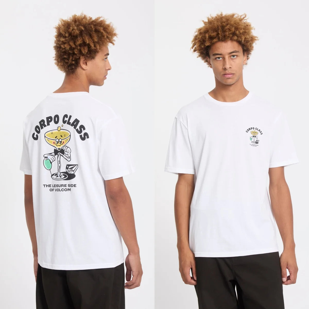 Workwear Volcom Outdoor Extreme Sports Trend Brand Graphic T-Shirt Cotton Men Women Skater Surfers Streetwear Tee