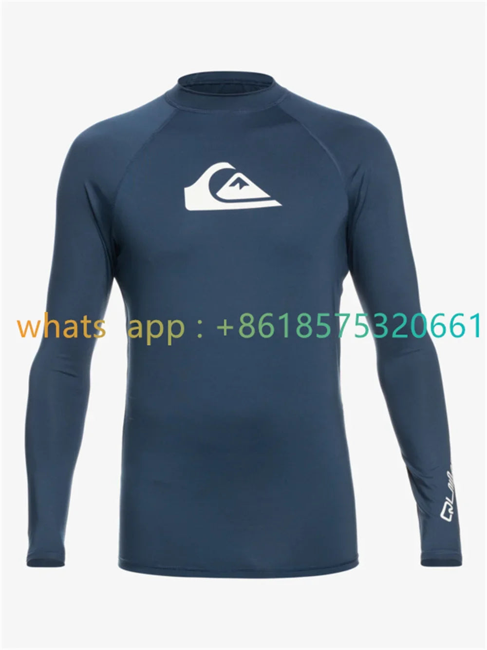 Men Surfing Wetsuit Long Sleeve Shirts Quick Drying Fitness Male Clothes Swimming Diving Rash Guard Swimwear UV Protection 2025